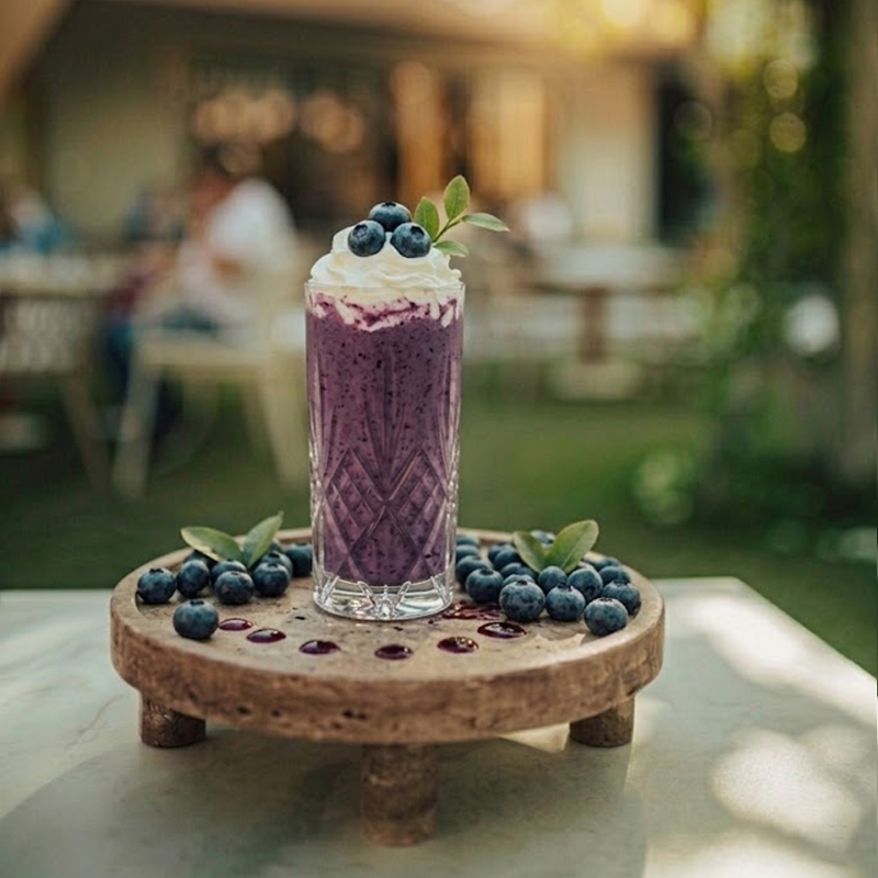 BLUEBERRY MILKSHAKE