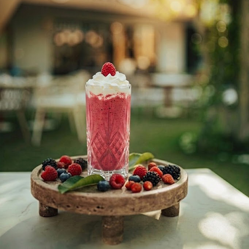 KIRMIZI ORMAN MEYVELİ MILKSHAKE