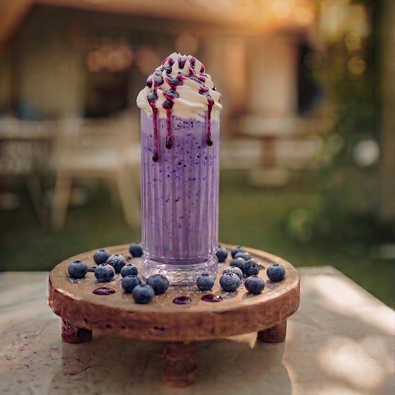 BLUEBERRY MILKSHAKE