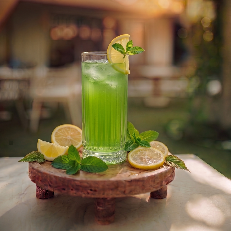 Minty Green Lemonade