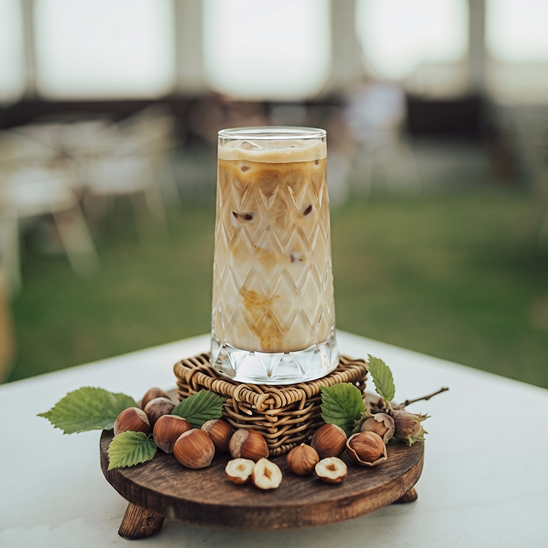 ICED HAZELNUT LATTE (FINDIK)