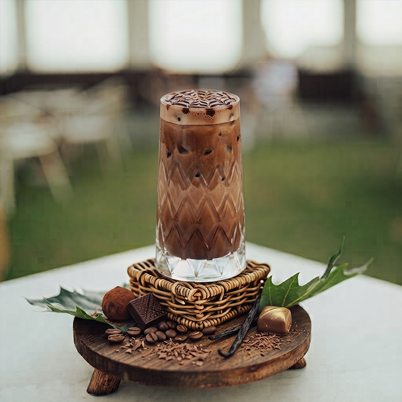 ICED CHOCOLATE LATTE