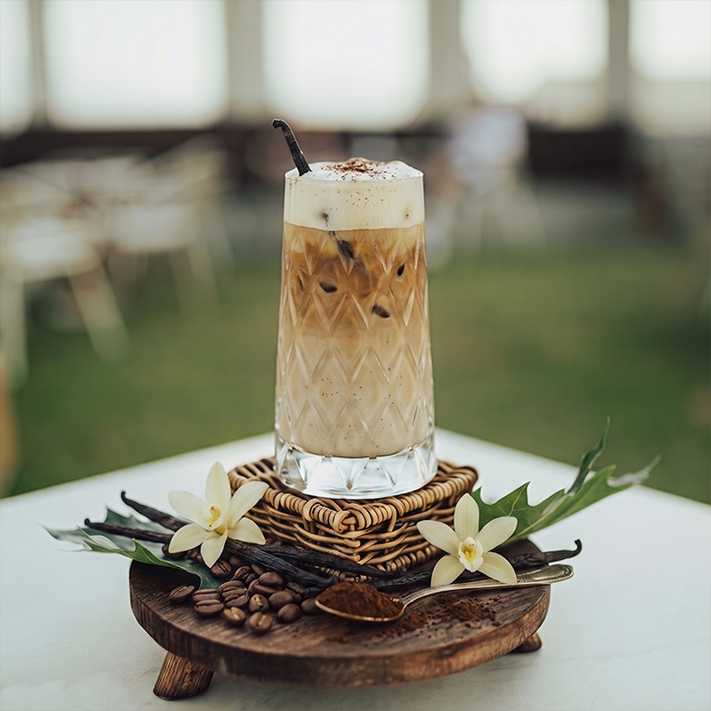 ICED VANILLA LATTE
