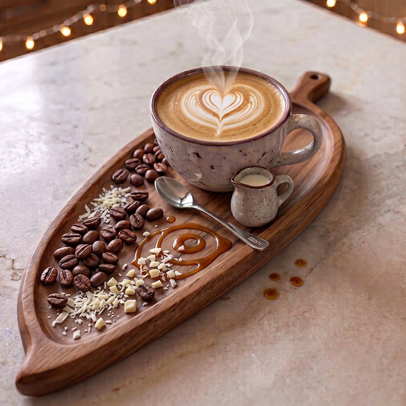 NUA CREAM LATTE ( CARAMEL-W.CHOCOLATE)
