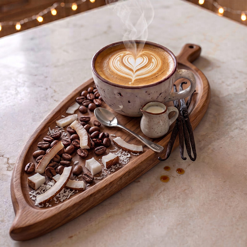 COCONUT VANILLA LATTE