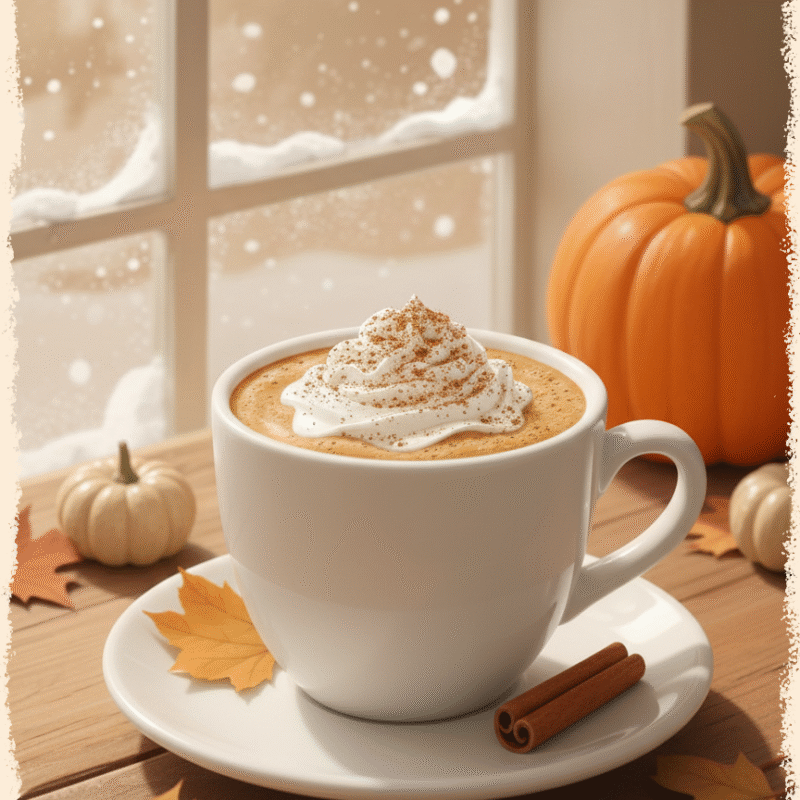 UNIQUE PUMPKIN SPICE LATTE