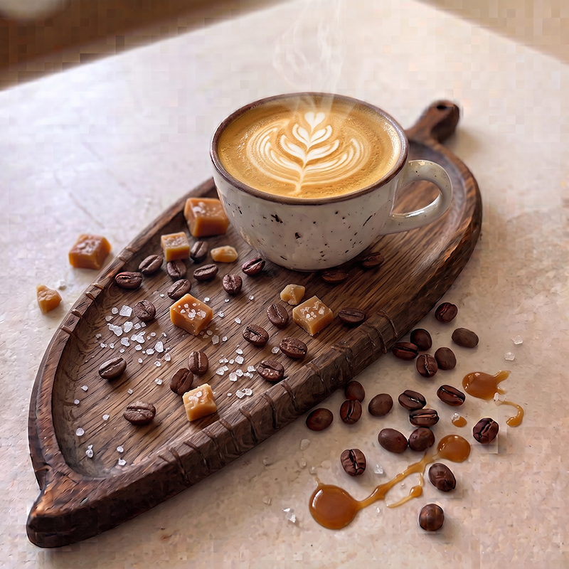 SALTED KARAMEL LATTE